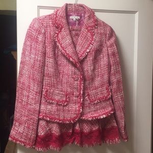 Pink Skirt and Jacket